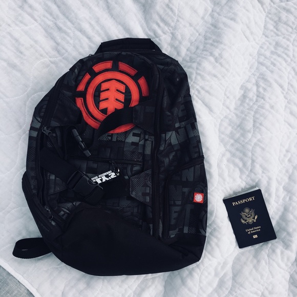 element logo backpack
